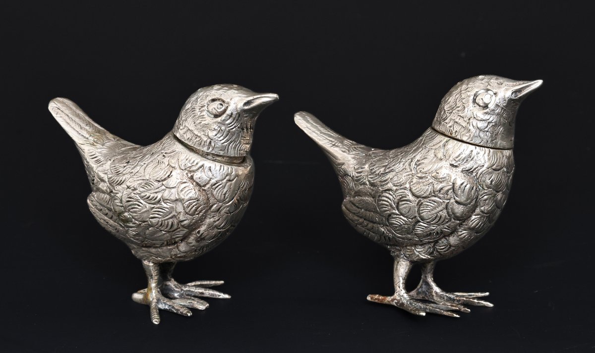 Image for Japanese and Continental Silver Novelty Salt and Pepper Sets
