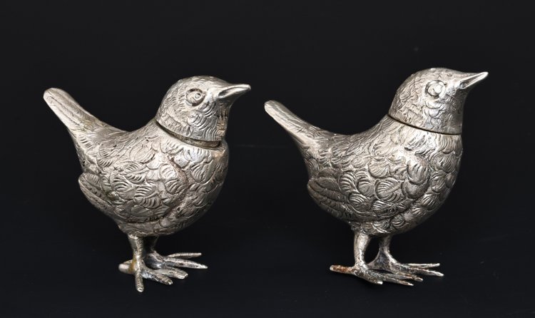 Image for Japanese and Continental Silver Novelty Salt and Pepper Sets