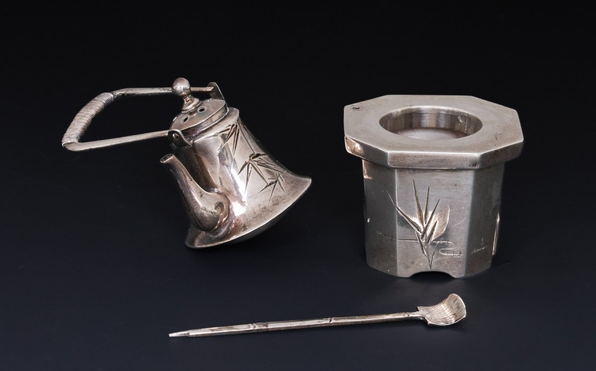 Image for Japanese and Continental Silver Novelty Salt and Pepper Sets