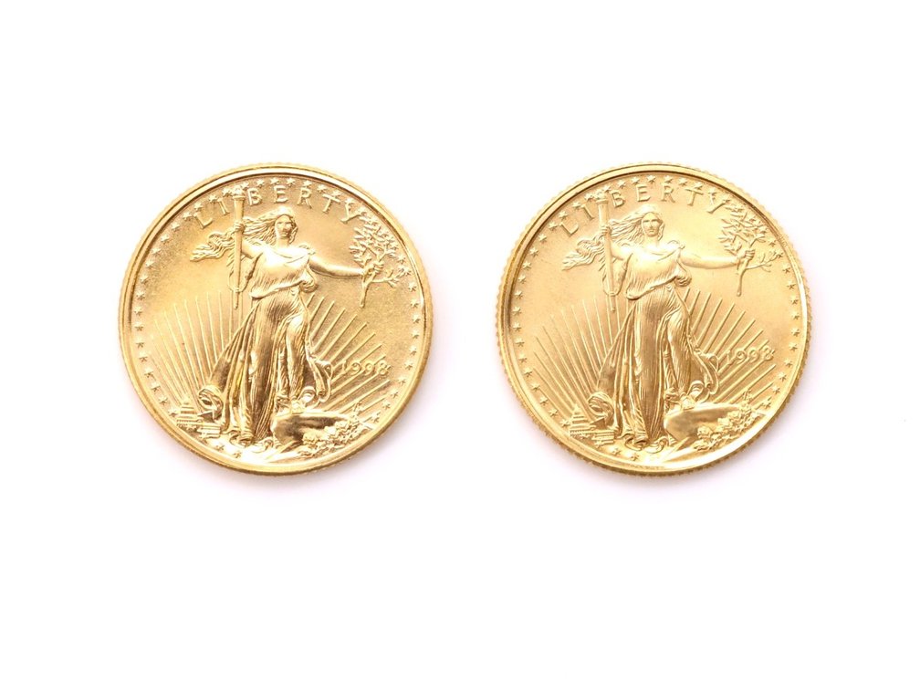 Image for 1998 American Gold Eagle $5 Coins