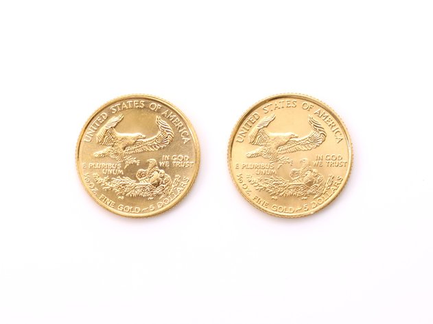 Image for 1998 American Gold Eagle $5 Coins
