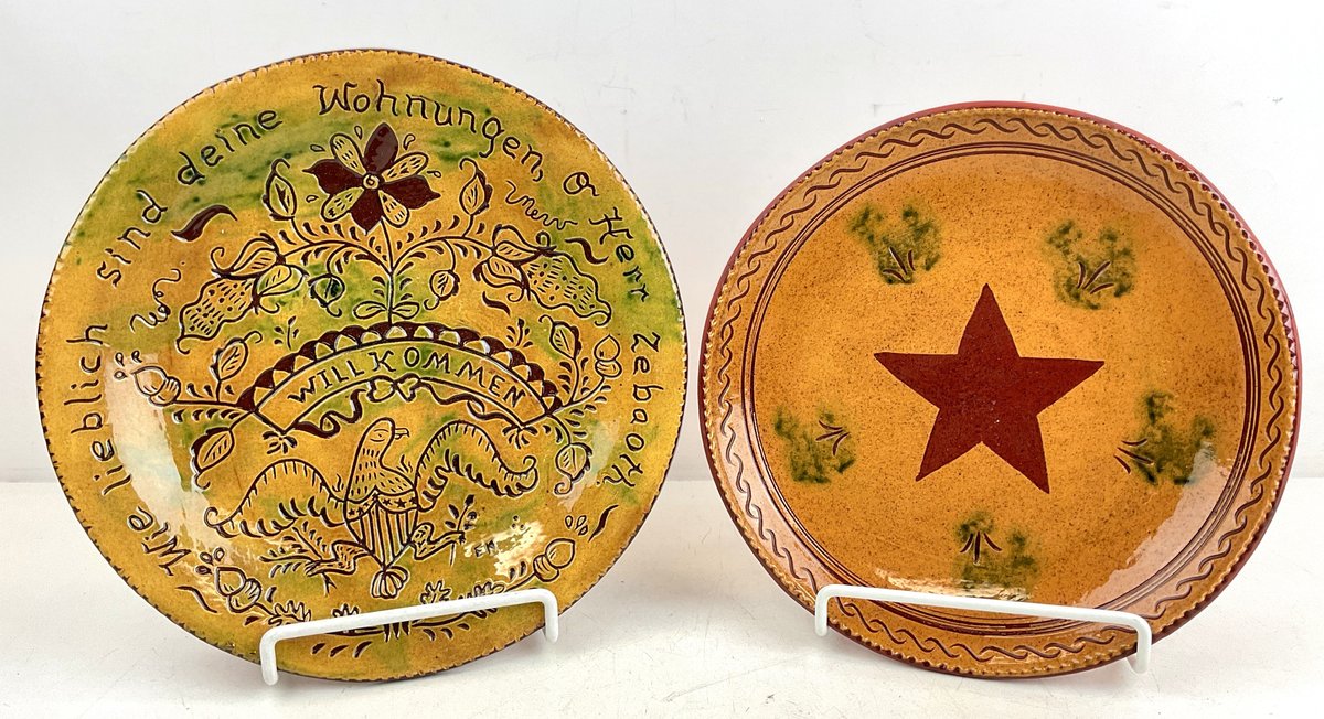 Image for Redware Pottery Plates