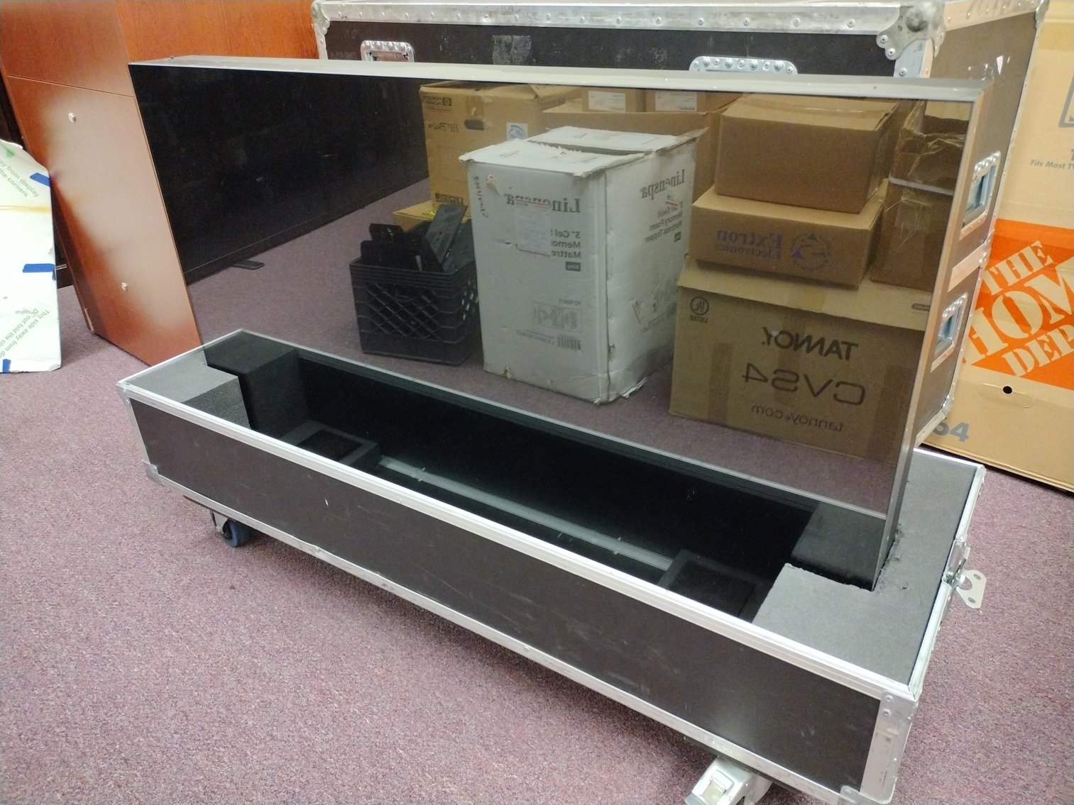 Image for MultiTaction 11.5ft Modular Video Wall w/ (8) Monitors and Server