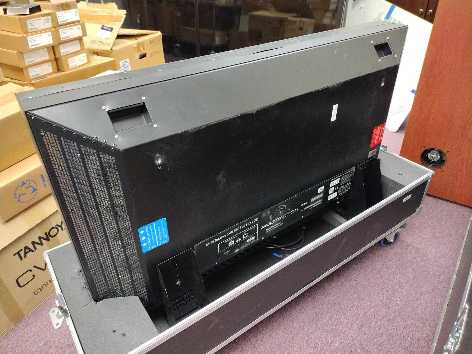 Image for MultiTaction 11.5ft Modular Video Wall w/ (8) Monitors and Server