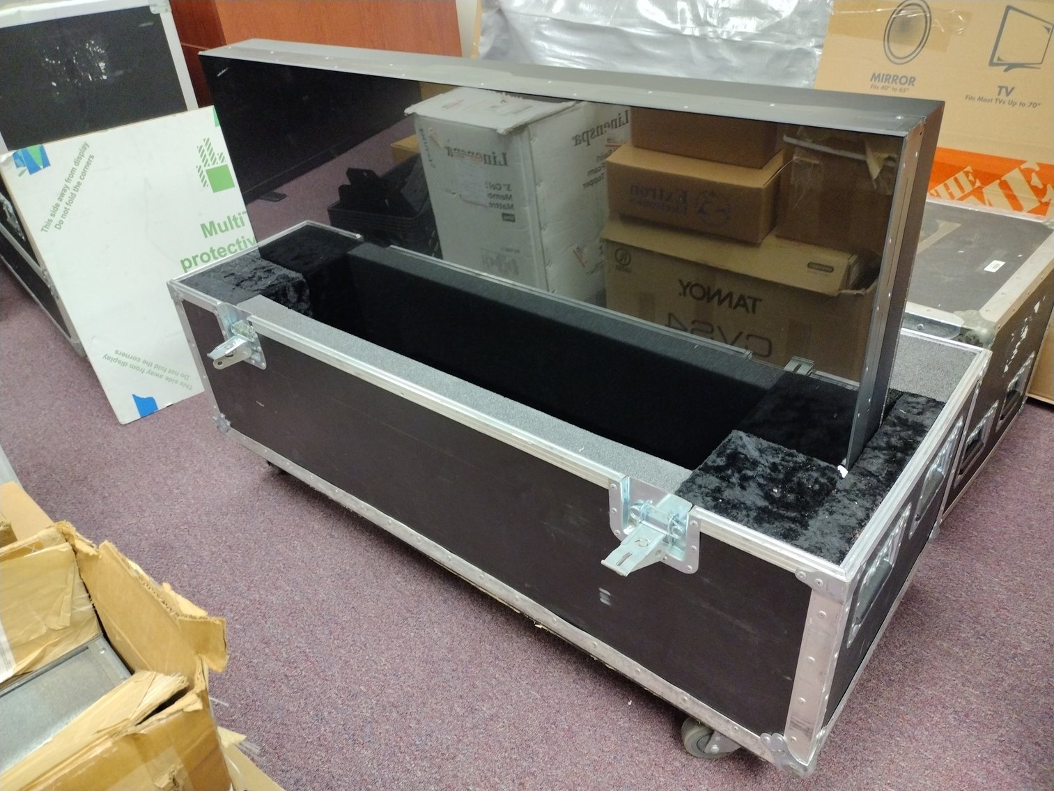 Image for MultiTaction 11.5ft Modular Video Wall w/ (8) Monitors and Server