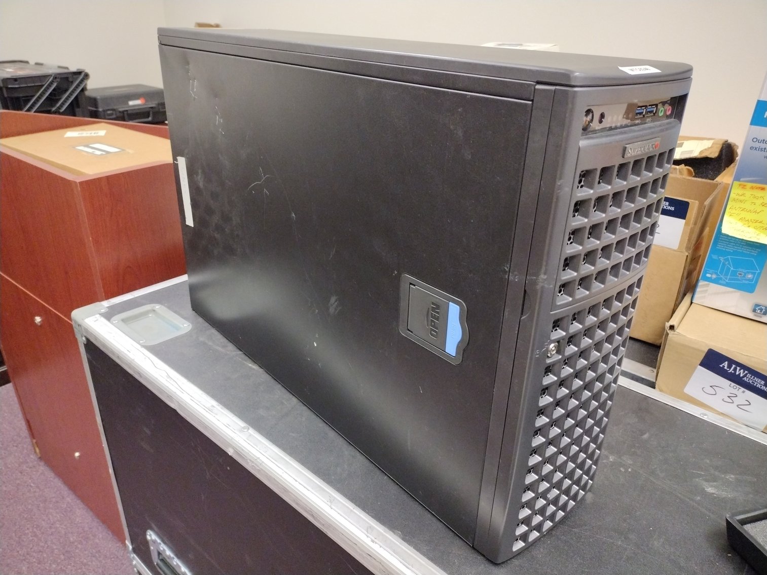 Image for MultiTaction 11.5ft Modular Video Wall w/ (8) Monitors and Server