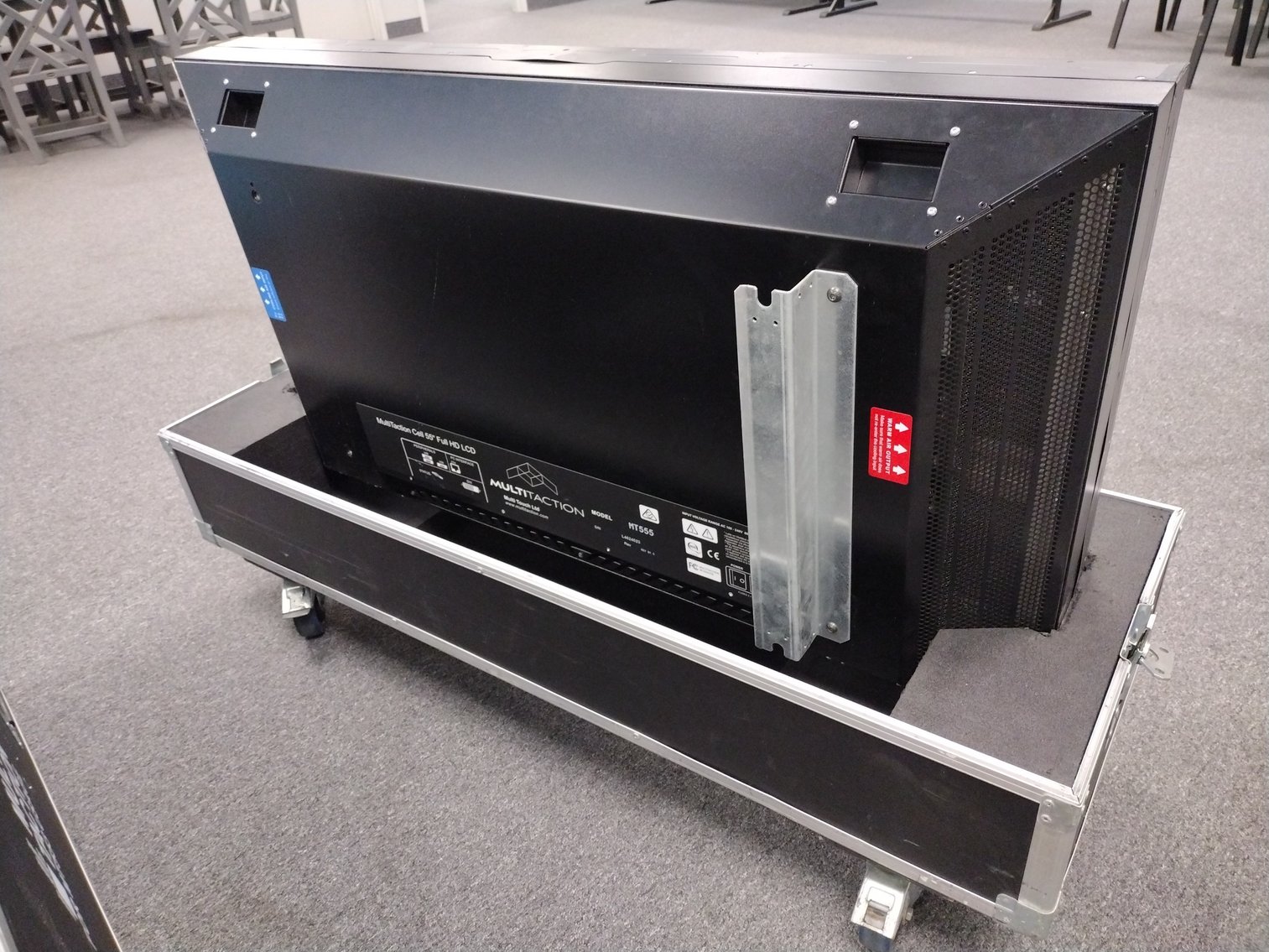 Image for MultiTaction 11.5ft Modular Video Wall w/ (8) Monitors and Server