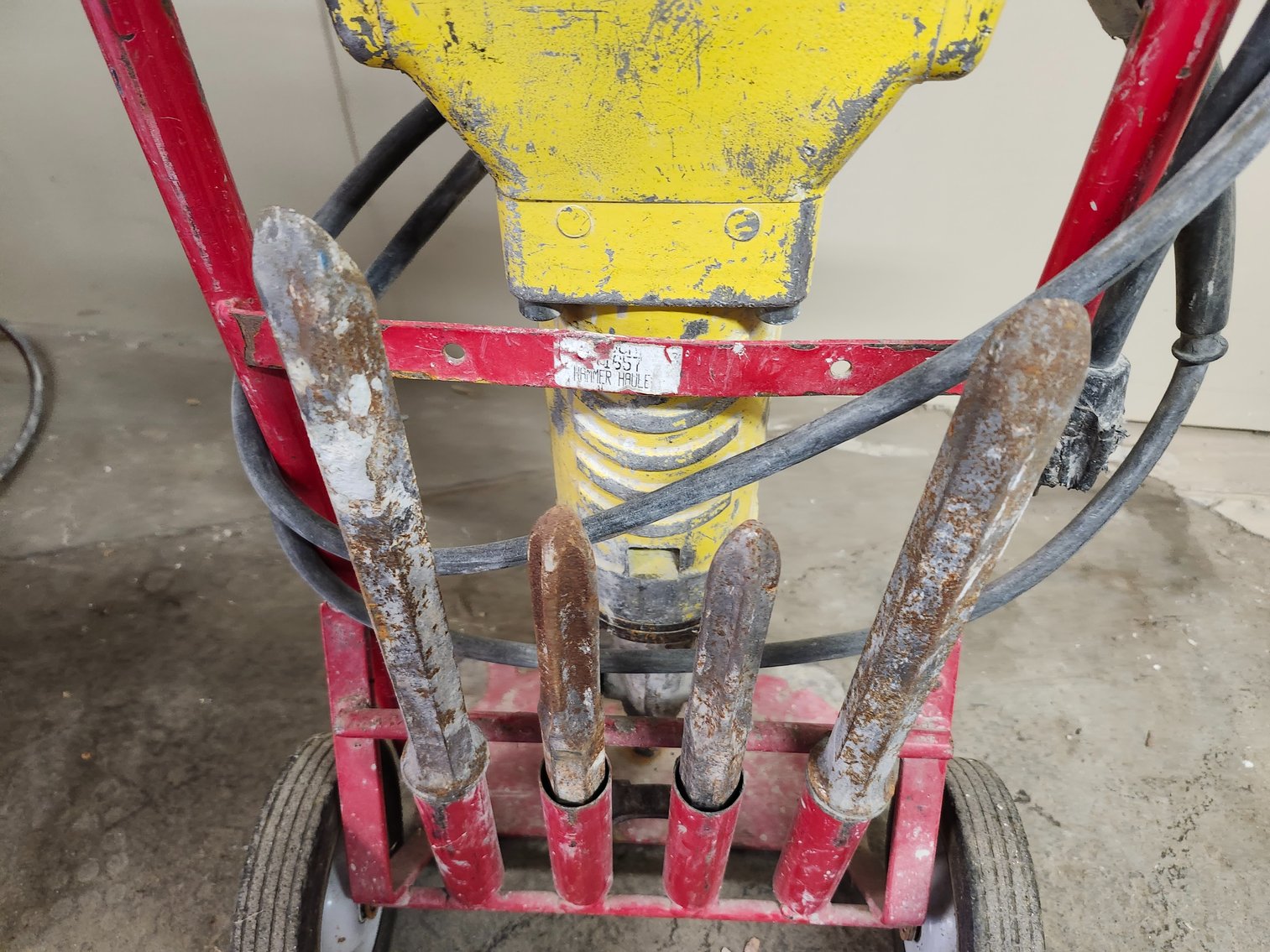 Image for BOSCH BRUTE 115V JACK HAMMER W/4 BITS AND CART