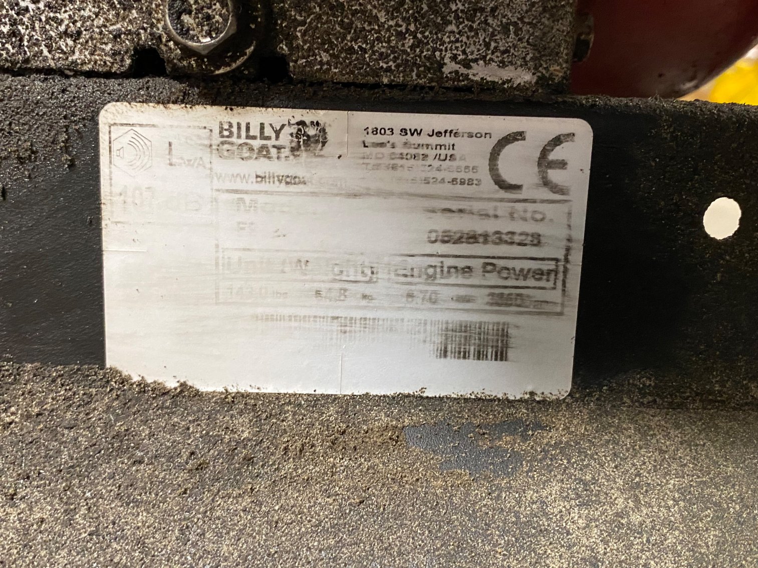 Image for BILLY GOAT Gas-Powered Walk-Behind Blower