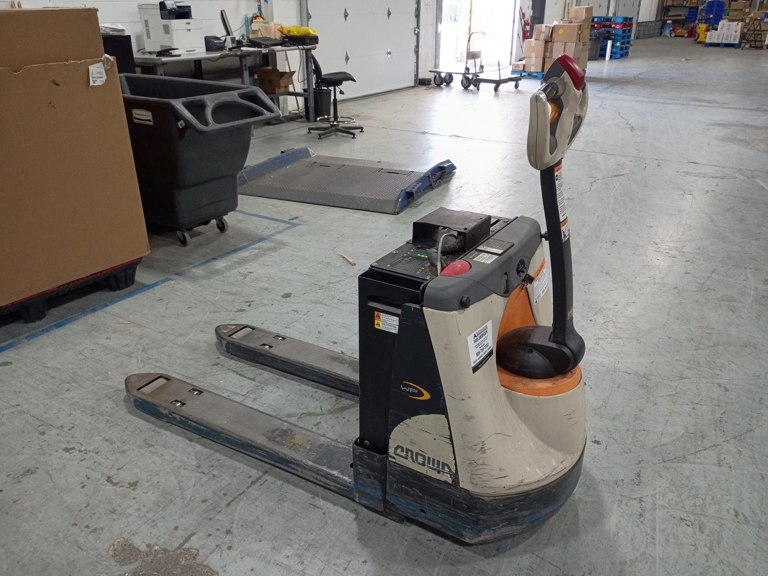 Image for Crown WP 3000 Series 4,500 lbs Capacity Electric Pallet Jack