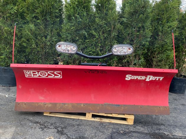 The BOSS RT3 Straight Blade 8' Super Duty Snow Plow