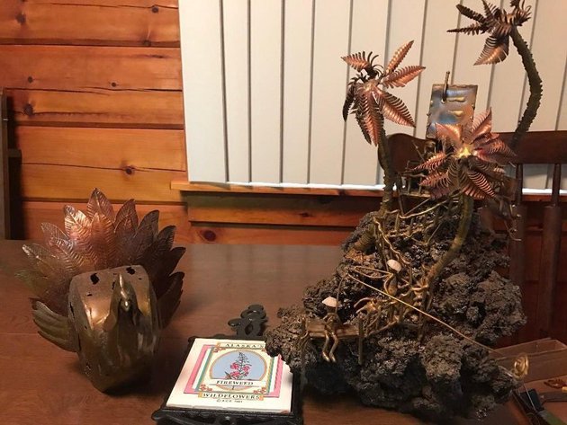 TIN DECOR- VERY NEAT SCULPTURES