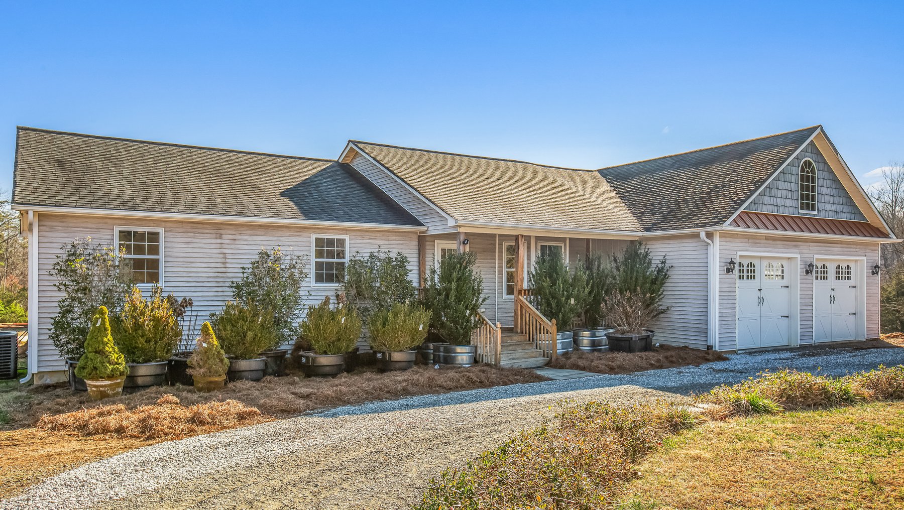 Absolute Auction for Davie County Home on 24 +/- Acres