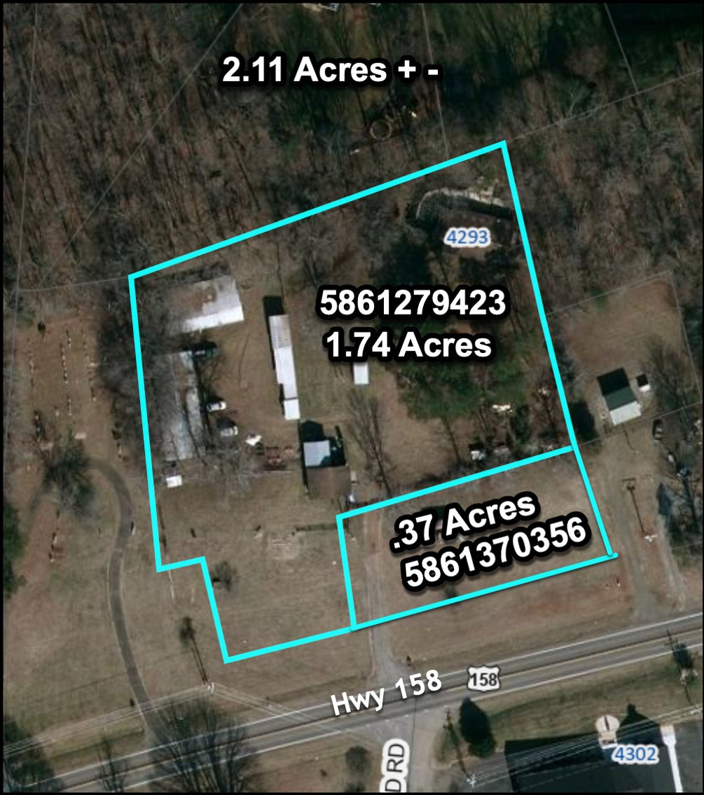 2.11 Acres - Advance - Dallas Warden Estate, Deceased