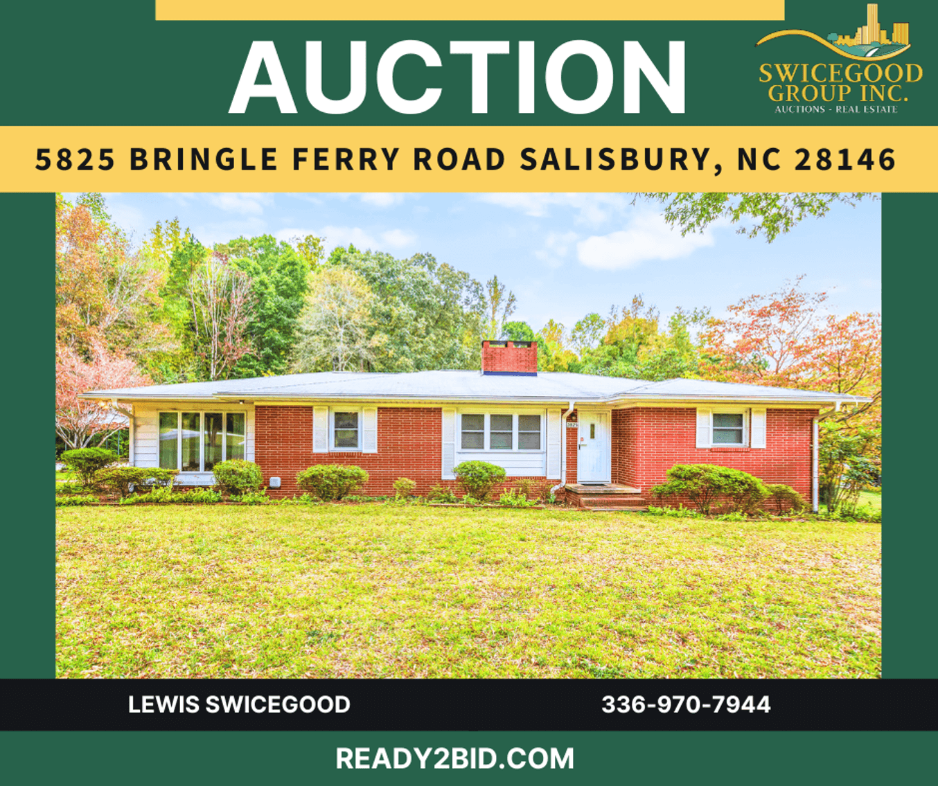 Salisbury Home on 4.5± Acres