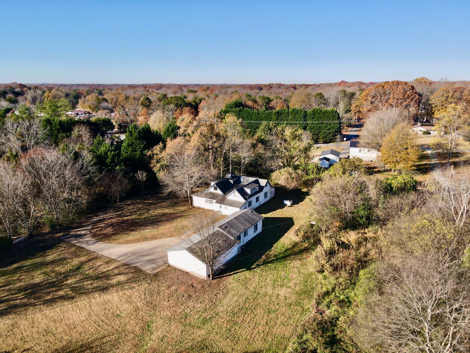 Large Home, Apartment and Acreage on Bell Farm Road, Statesville, NC
