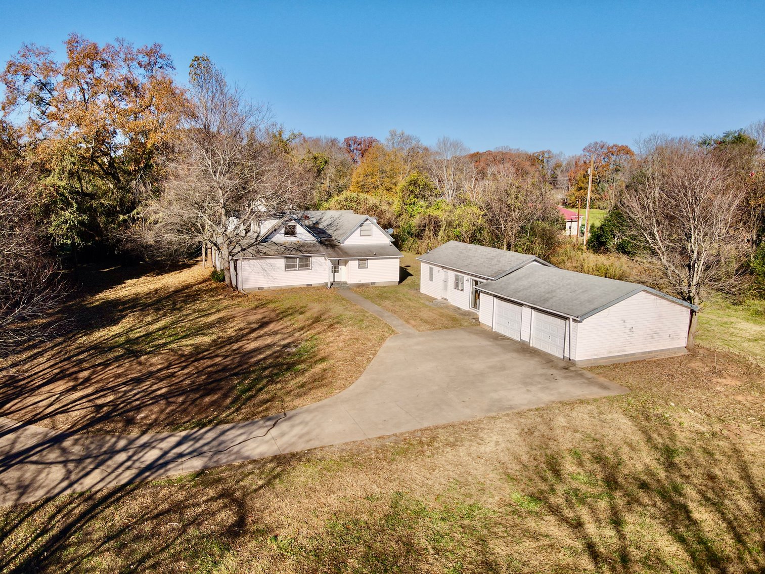 Large Home, Apartment and Acreage on Bell Farm Road, Statesville, NC