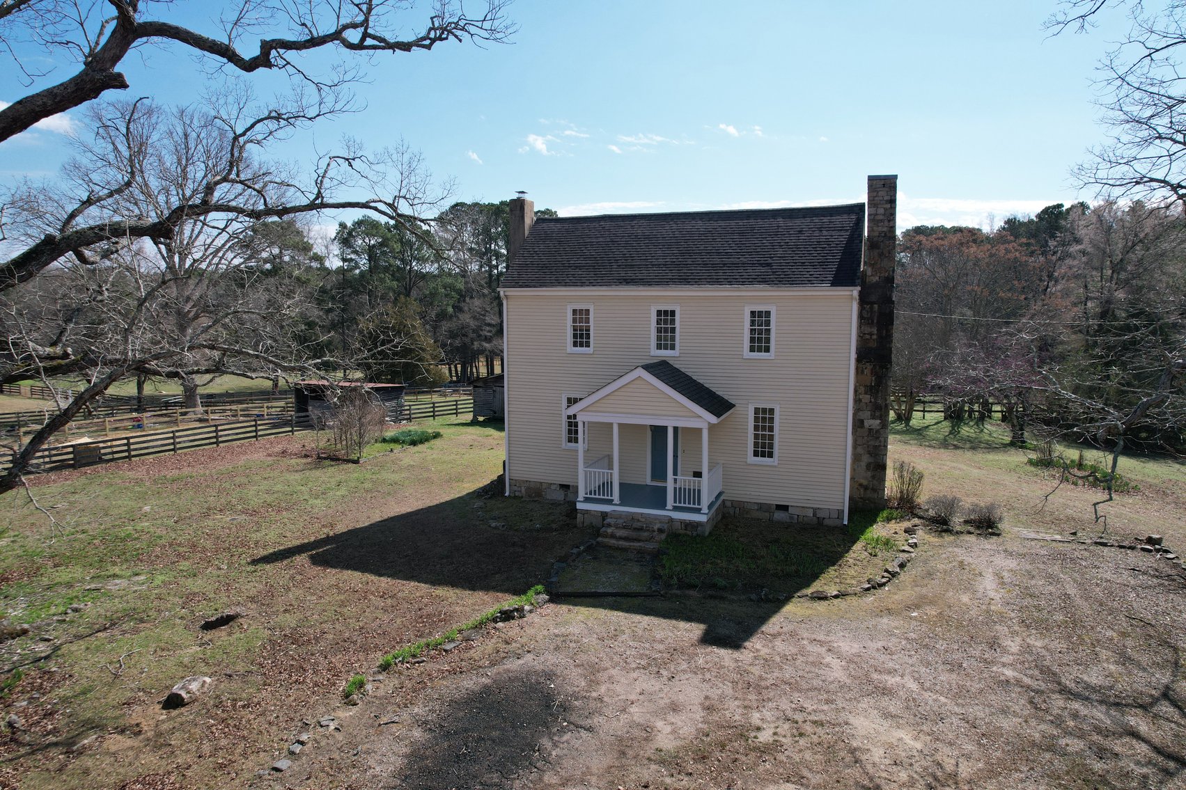 Pre-Civil War Farmhouse on 3.86 +/- Acres - Wake County