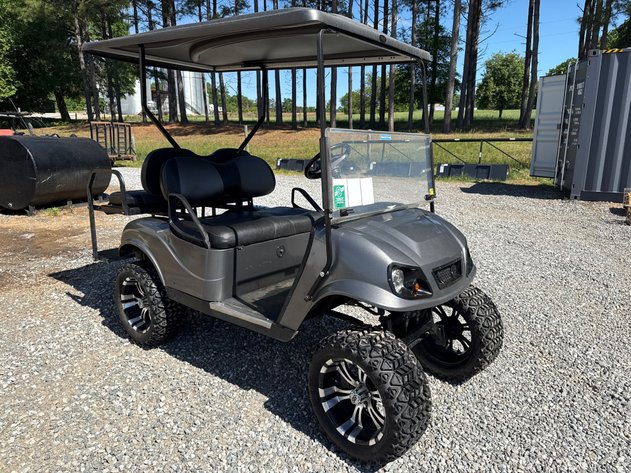 Image for 2012 E-Z-GO Custom Lifted Electric Golf Cart