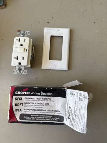 Image for Outlet and wall plate