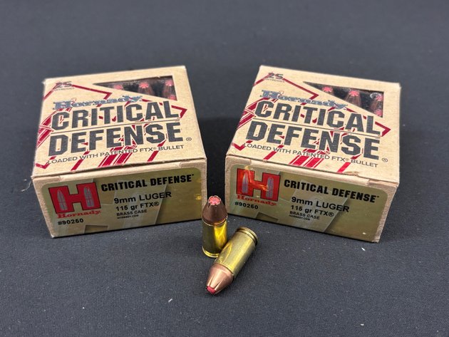 Image for 9mm Hornady Critical Defense