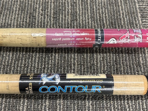 Image for Jarvis Walker Royale Gold & Sea Striker Contour Fishing Rods