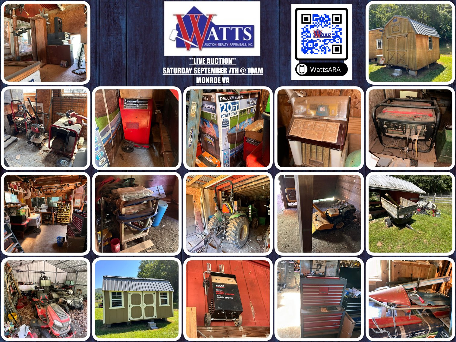 Image for Monroe Farm Equipment, Household, Tools, Collectibles & More