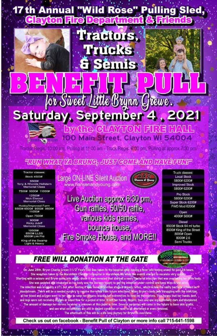 Image for 2021 Clayton Benefit Pull Auction