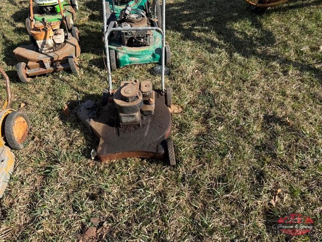 Image for Group of Lawn Push Mowers