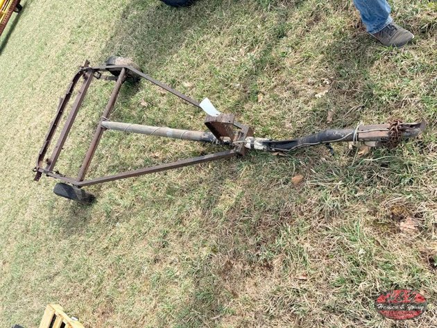 Image for Vintage Small Boat Trailer