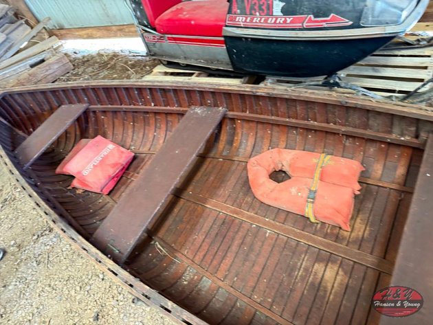 Image for Peterson Bros Shell Lake WI Wooden Boat