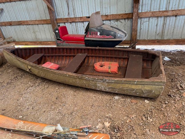 Image for Peterson Bros Shell Lake WI Wooden Boat
