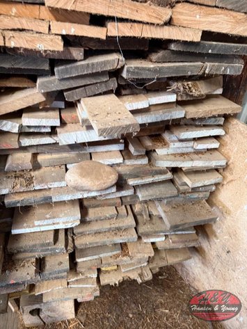 Image for Very Large Pile of Rough Sawn Lumber