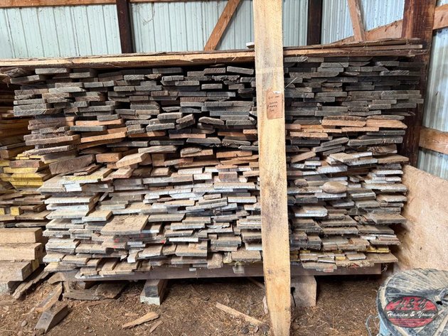 Image for Very Large Pile of Rough Sawn Lumber