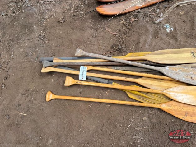 Image for Assortment of Boat Oar's