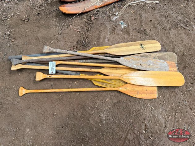 Image for Assortment of Boat Oar's