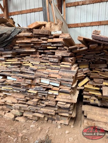 Image for Large Pile of Rough Sawn Lumber