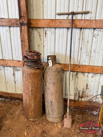 Image for (2) LP Tanks and Post Hole Digger