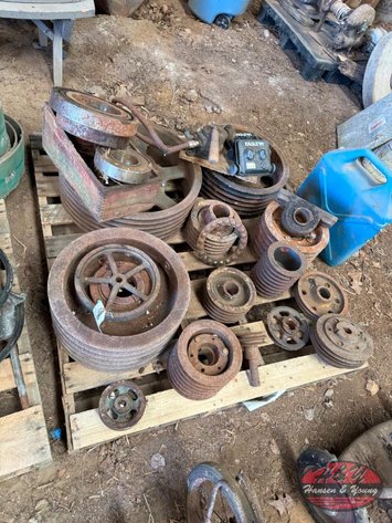 Image for Pallet of V Belt Pulleys