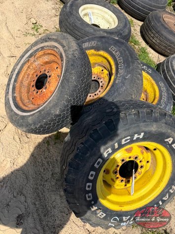 Image for (4) Implement Rims and Tires