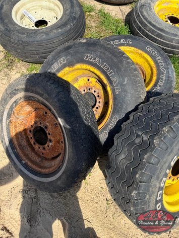 Image for (4) Implement Rims and Tires