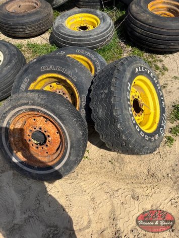 Image for (4) Implement Rims and Tires