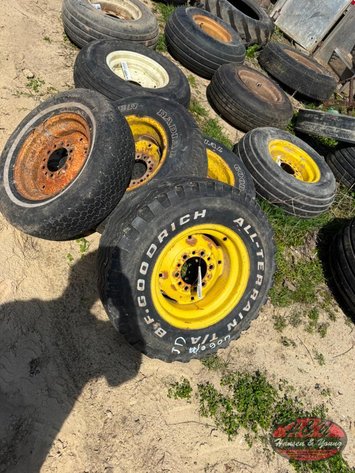 Image for (4) Implement Rims and Tires