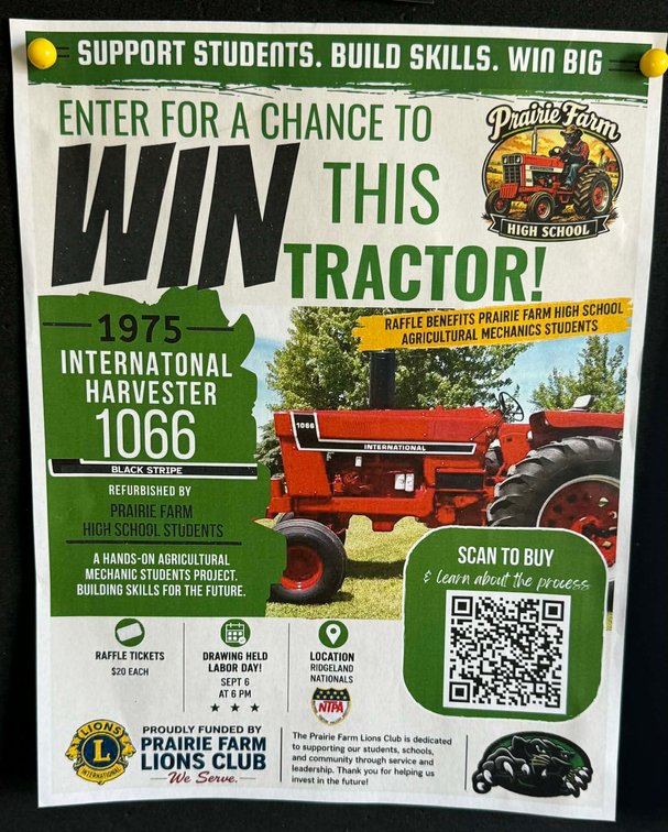 Image for WIN ME! 1975 International Harvester 1066 Black Stripe