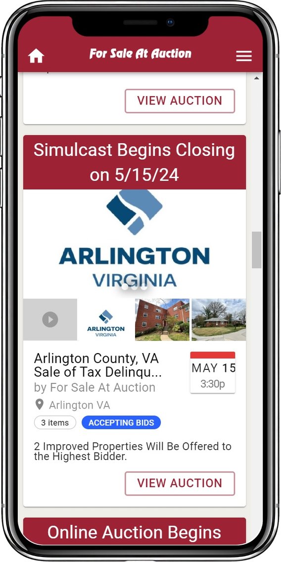 Image for Arlington County, VA Sale of Tax Delinquent Real Estate