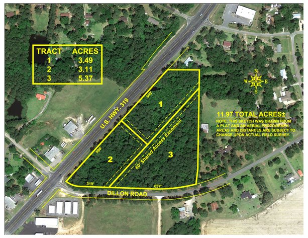 Image for 12 +/- Acres on US Highway 319 North