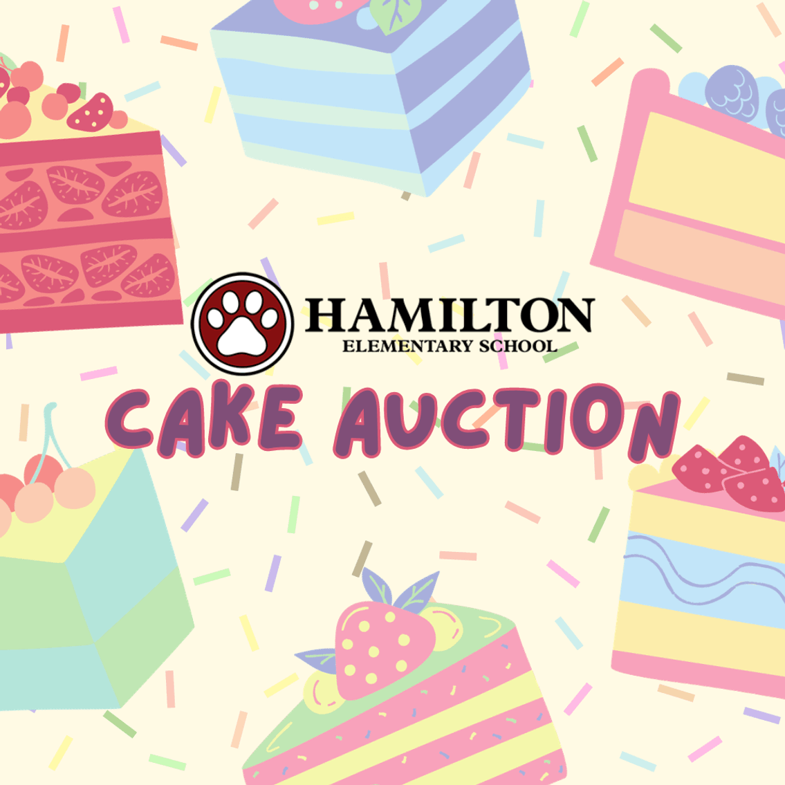 Image for Hamilton Elementary School PTO Cake Auction