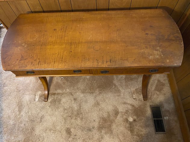 Image for Antique Wooden Console Table