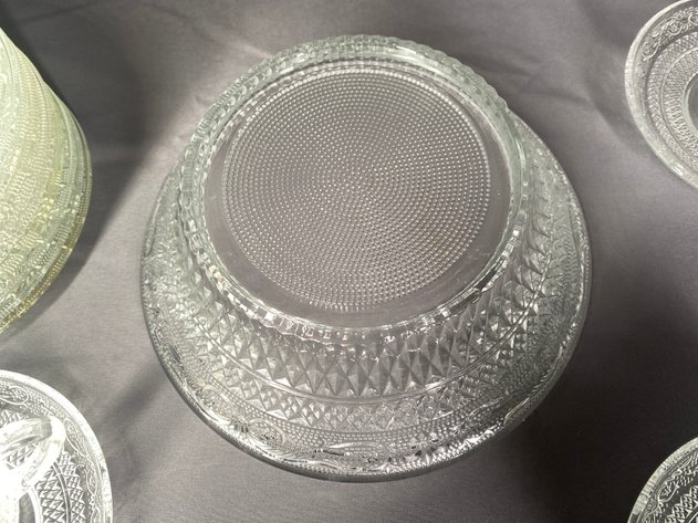 Image for (36) Pressed Glass 