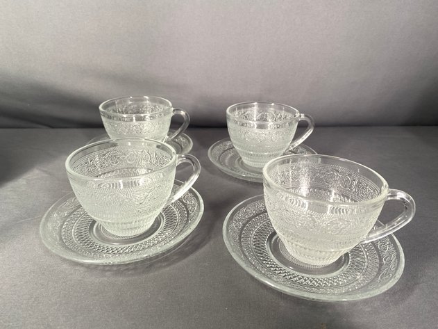 Image for (36) Pressed Glass 